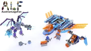 Lego Nexo Knights 70351 Clay´s Falcon Fighter Blaster - Lego Speed Build Review