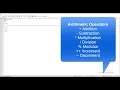 JavaScript jQuery 12 Arithmetic Operations