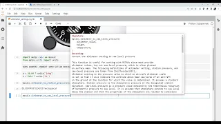 MetPy Mondays - Turning Altimeter Settings into Station and Sea Level Pressures