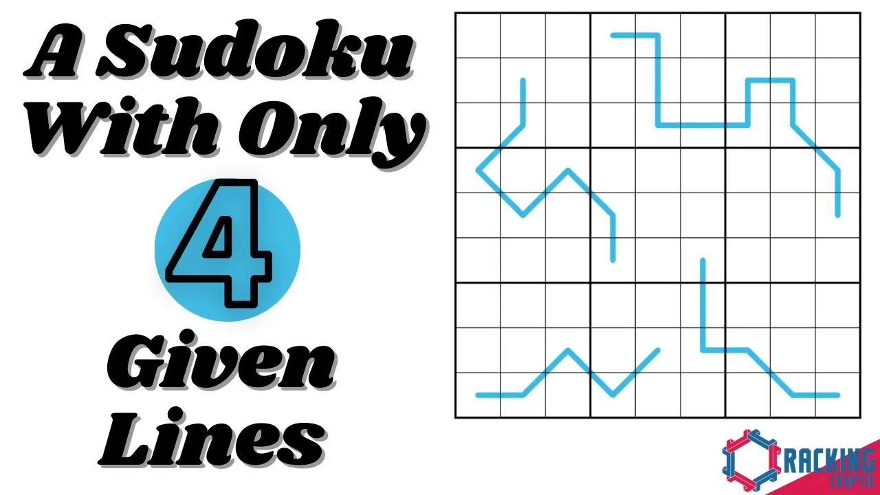 A Sudoku With Only Four Given Lines