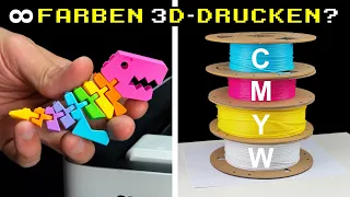 Nur 4 Filamente für ALLE Farben? Vollspektrum 3D-Druck | Snapmaker U1