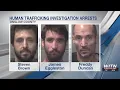 Three men arrested in Onslow County human trafficking investigation