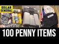 Dollar General PENNY STERILITE TOTE 100 MORE ITEMS