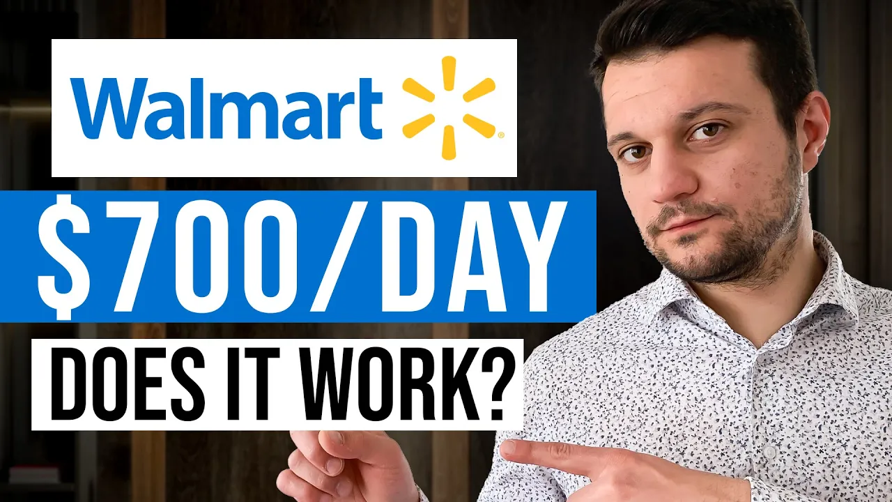 How To Make $700 Per Day With Walmart