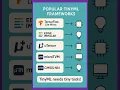 TinyML Frameworks explained