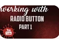 Android Tutorial for beginners 6 RadioButton basic Example PART 1
