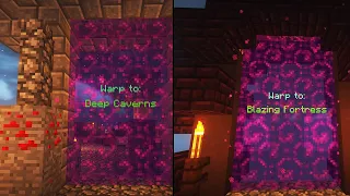Hypixel Skyblock NEW UPDATE - Unlocking and Crafting Portals