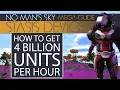 Ultimate Money Making in No Man s Sky Stasis Device Farming Mega-Guide Units Building NMS