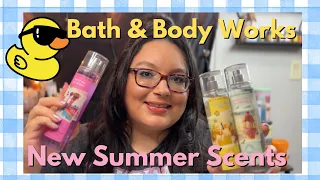 Bath and Body Works NEW Summer Scents