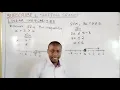 LINEAR INEQUALITIES - SIMPLE STATEMENTS