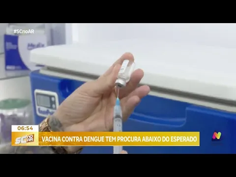 SC registra aumento no número de casos de dengue e baixa adesão à Vacina