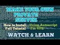 How to make Paid VPS and How To Install Autoscript - Full Tutorial