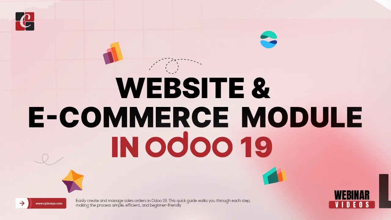 Odoo 19 Website & eCommerce module