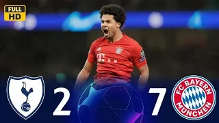 مباراة تاريخية توتنهام 2 7 بايرن ميونيخ فضيحة كروية دوري الأبطال 2020 دور المجموعات1080FHD 