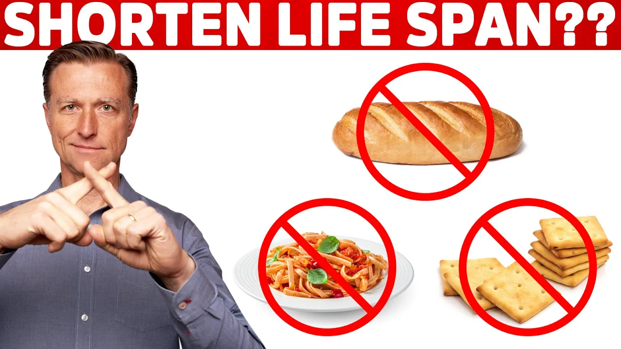 Side Effects of Low Carb Diet – Avoid Bread, Pasta & Crackers!! – Dr. Berg