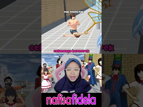 MACAM MACAM PENGEMIS di Sakura School Simulator Indonesia  #sakuraschoolsimulator  #nafisafidela
