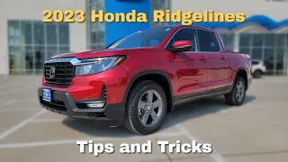 2023 Honda Ridgeline Tips and Tricks Hidden Features