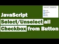 JavaScript all Checkbox from Button