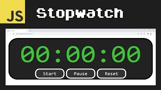 A stopwatch written in JavaScript