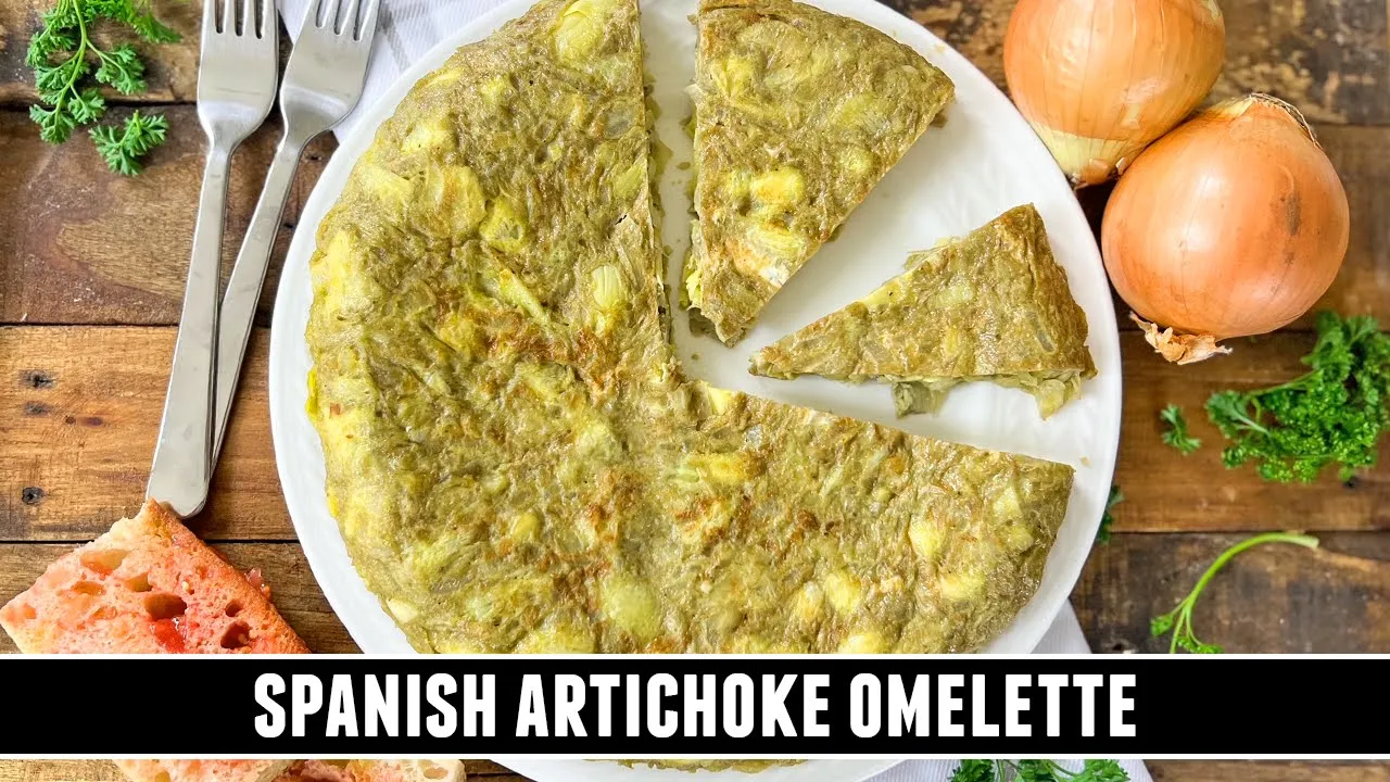 Got Canned Artichokes? Make this Spanish-Style Artichoke Omelette