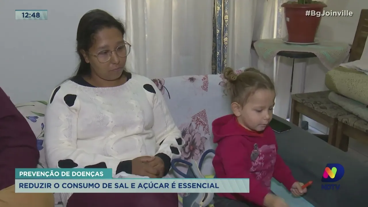 Prevenção de doenças! Reduzir o consumo de sal e açúcar é essencial