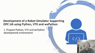 Tutorial 1 - - Prepare Python VTK and wxPython Environment for Robot Simulator Development