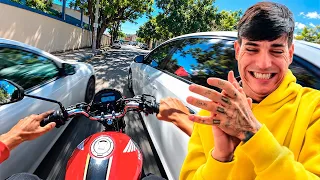 REAGINDO AOS Melhores SUSTOS DE MOTOS do XRACING