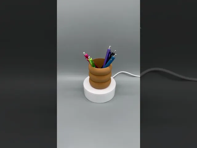 Bubble Catchall Tray Set with Pen Holder video thumbnail