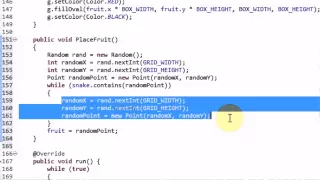 Making Snake in Java Part 5 - Implementing Growth and Resetting Games