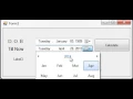 Age Calculator in VB NET