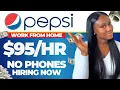 Make 3 NO PHONE REMOTE JOBS PEPSI HIGH-PAYING WORK FROM HOME JOBS