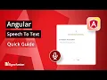 Angular Speech To Text The Ultimate Feature Walkthrough