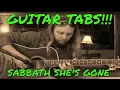 Download Lagu Black Sabbath She's Gone Fingerstyle {TABS}