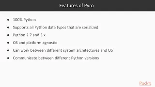 Concurrent and Distributed Computing with Python Pyro as an Alternative to Celery packtpub com