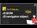 JavaScript Bangla Tutorial JS Window navigator BOM Tutorial 6