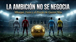 NOTAS DEPORTIVAS - LA AMBICIÓN NO SE NEGOCIA - Mbappé, Enzo y el Precio de Querer Más