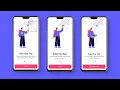 Travel Holiday App Onboarding Walkthrough Screen UI Design Adobe XD to Android Studio Tutorial