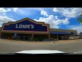 Driving from Clarcona Florida to Lowe s on Colonial Drive in Orlando - Lowes Home Improvement