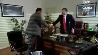  وادي الذئاب ميماتي وصاحب الميناء مشهد مضحك دندنها