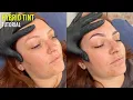 Hybrid Brow Tint Tutorial Step by Step Professional Application