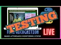 Face Recognition Based Attendance Monitoring System using Python Full Explanation Live test