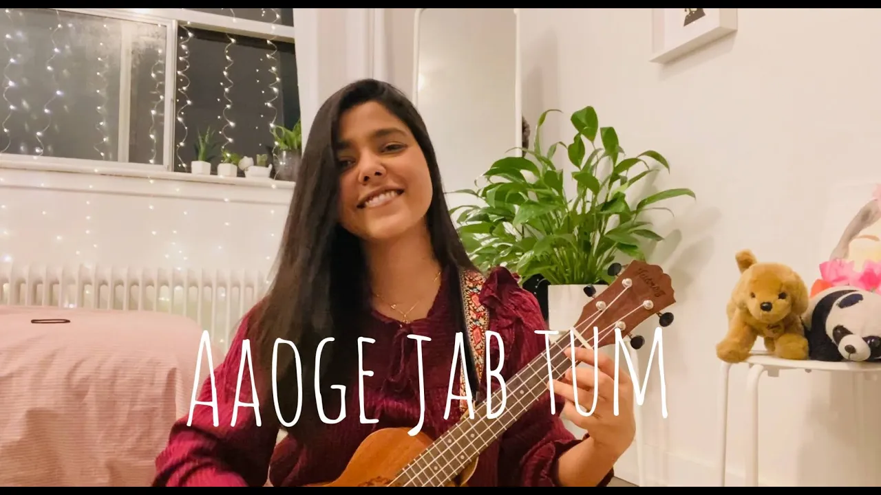 Aaoge Jab Tum | Rashid Khan| Jab we Met | Ukulele Cover | Sohini Chakraborty