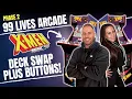 Arcade1up X-men Deluxe Project With The 99 Lives Arcade Two Player Deck Swap Plus IL Buttons