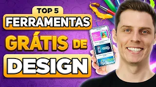 ???? 5 Aplicativos Gratuitos para Design! O 5º é meu preferido ❤️