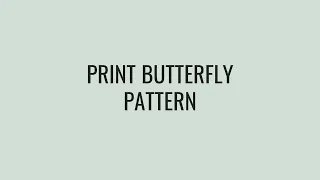 Java Magic Creating a Stunning Butterfly Pattern in Just Minutes