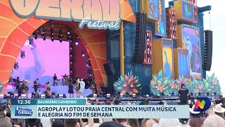 AgroPlay Verão reúne milhares na Praia Central de BC