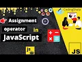 8 Assignment Operator In JavaScript in Hindi JavaScript tutorial by Rishabh Rawat