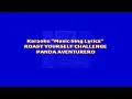 ROAST YOURSELF CHALLENGE - PANDA (Karaoke/Lyrics Oficial) 🎵