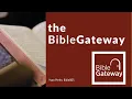 BibleGateway com tour and overview