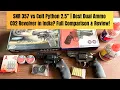 SNR 357 vs Colt Python 2 5 Best Dual Ammo CO2 Revolver in India Full Comparison Review